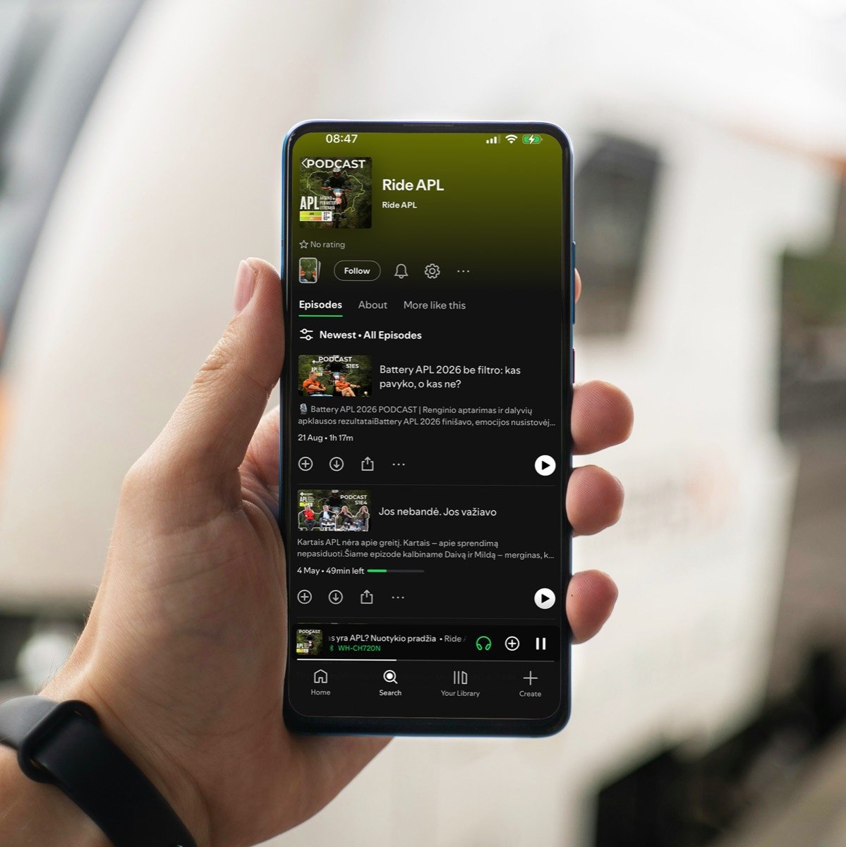 APL – Ride APL podcast'as (klausyti Spotify)