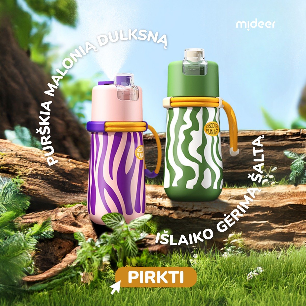 M!deer – socialinių tinklų reklama ir turinys