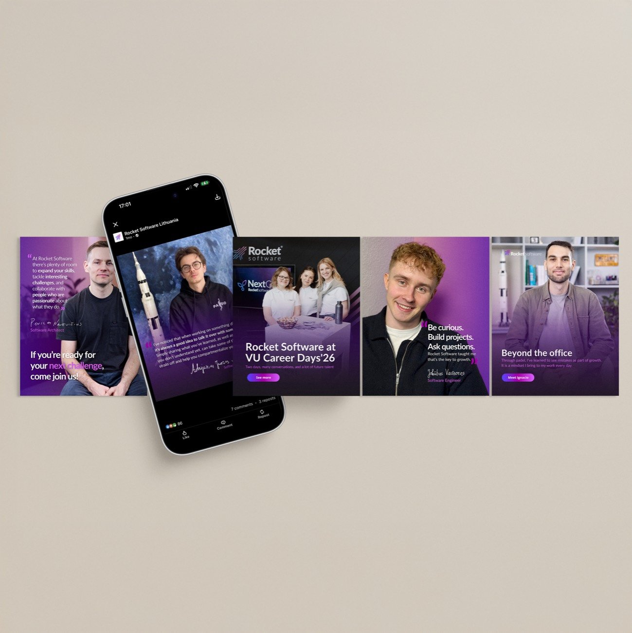 Rocket Software Lithuania – LinkedIn turinys apie darbuotojus